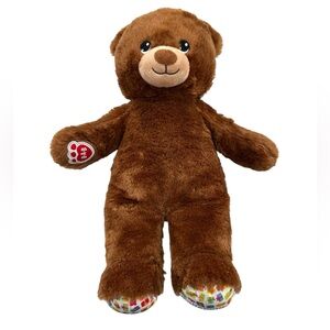 Build A Bear Workshop Happy Birthday Stuffed Plush Brown Teddy Bear 16 Inch